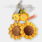 Bag Charm Girasol Kawaii - Llavero Premium para Graduación y Fiestas