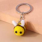 Labubu Llavero Precio: Llavero de Peluche Tejido a Mano, Abeja y Perrito, Colgante de Amor, Decoraci
