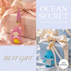 Bag Charm Sirena Delfín Brillante Colgante Misterio Océano Regalo Mujer