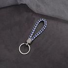 Llaveros originales para coche - Llavero de cuero trenzado hecho a mano, accesorio elegante para bol