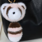 Llaveros Originales para Coche - Mapache de Peluche Suave y Tierno