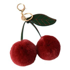 Llaveros Originales para Coche - Conejo Oso Nutria Pompom de Cereza Multicolor - Llavero Coche Premi