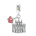 Llaveros Charms de Plata 925: Torre Eiffel, Coliseo, Arco del Triunfo - Luminosos y Elegantes