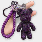 Bag Charm Exclusivo: Llavero Gloomy Bear con Pedrería DIY para Bolsos