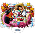 Llaveros Anime One Piece Luffy y Zoro - Acrílico Premium Decorativo