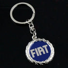 Llavero para Llaves de Coche a Crochet – Elegancia Hecha a Mano para Fiat Ducato, Punto, Panda, 500,