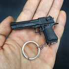 Llavero para moteros Desert Eagle 1:4 Aleación Desmontable con 2 Campanas, Regalo Premium Hombre Muj