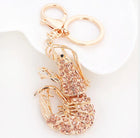 Llavero con Peluche de Tortuga Marina - Cristal Rhinestone y Metal, Diseño Marino para Bolso y Llave