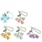 Llavero a Crochet Paso a Paso - Flores Tejidas a Mano, Llavero de Lana Artesanal Premium para Mujer,