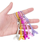 Llavero Torre Eiffel - Pack 50 Unidades, 10 Colores, Recuerdo de París, Regalo Original