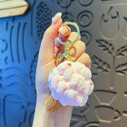 Llavero personalizado de crochet - Mini helado artesanal único