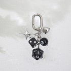 Llavero Personalizado Corazón Punk Estrella Billar 8 - Regalo Original para Mujer