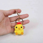 Llavero Personalizado Mini Animal Crochet - Oveja Vaca Muñeco Amigurumi Premium