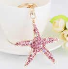 Llavero con Peluche de Tortuga Marina - Cristal Rhinestone y Metal, Diseño Marino para Bolso y Llave