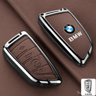 Llaveros BMW Originales - Funda de Cuero y Aleación para Llave de Coche BMW X1 X3 X4 X5 X6 Serie 3 5