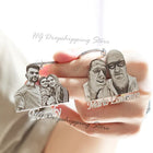 Llaveros Personalizados con Foto | Grabado Familiar, Mascotas | Recuerdo Único