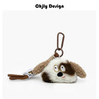 Llavero con Peluche de Perrito Tierno y Divertido - Colgante para Bolso, Mochila y Llavero, Regalo O