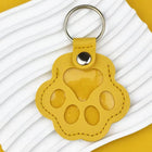 Llavero con Peluche Recuerdo para Mascotas - Llavero de Cuero con Colgante para Guardar Pelo de Perr