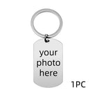 Llaveros Personalizados Metal con Foto - Regalo Único para Pareja, Mascota o Recuerdo de Mascota, Ll