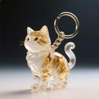 Llavero para Bolso Gato Transparente - Guarda el Pelaje de tu Mascota con Estilo Premium