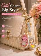 Bag Charm Sirena Delfín Brillante Colgante Misterio Océano Regalo Mujer