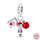 Llaveros Charms de Plata 925: Torre Eiffel, Coliseo, Arco del Triunfo - Luminosos y Elegantes