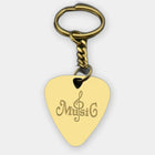 Bag Charm Llavero Guitarra Negro Acero Inoxidable Gótico Y2K - Charm para Bolso Mujer Hombre