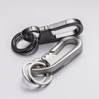 Llavero Coche Premium Hombre Mujer Metal con Dos Anillos - Elegante y Resistente