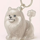 Llavero para Bolso con Cápsula de Mascota - Charm Adorable para Amantes de Perros y Gatos