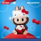 Labubu Llavero Precio: Llavero Original POP MART Sanrio Hello Kitty Kuromi Vinilo Peluche Colección