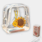 Bag Charm Girasol Kawaii - Llavero Premium para Graduación y Fiestas