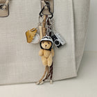 Llavero con Peluche de Capibara, Conejo y Oso - Suave y Adorable Accesorio para Bolso