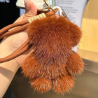 Llaveros Originales para Coche - Osito Peluche Violento Creativo y Premium para Llavero de Mochila