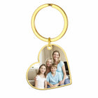 Llavero con Foto Personalizado - Regalo Único para Pareja, Familia o Mascota - Amaxer