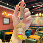 Bag Charm Sirena Delfín Brillante Colgante Misterio Océano Regalo Mujer
