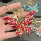 Llavero para Moteros Premium - Easya 2024 Mariposa Lazo Glitter Lujo Accesorio Moto