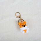 Llavero Personalizado Mini Animal Crochet - Oveja Vaca Muñeco Amigurumi Premium