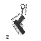 Llavero para moteros Mini Pistola Toy Desmontable Modelo 92 1:3 Colgante Llavero Exclusivo Regalo