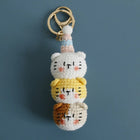 Llaveros Personalizados: Gatito Tejido a Mano - Amigurumi Premium para Bolso