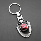 Llavero para Llaves de Coche a Crochet – Elegancia Hecha a Mano para Fiat Ducato, Punto, Panda, 500,