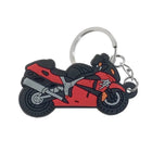 Llavero para llaves de moto - Diseño de motocicleta, llavero para la moto que no raya la tija, regal