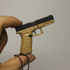 Charm para Bolsos - Llavero Pistola G17 Mini Aleación 1:3 Colección