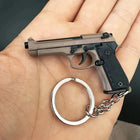 Llavero para Moteros - Pistola 92F Desmontable de Aleación, Regalo Premium para Coleccionistas
