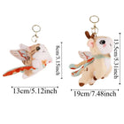 Mini Cámara Llavero de Peluche Suave - Colgante Decorativo Original y Divertido