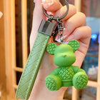 Llavero con Foto Personalizado - Bamboo Bear Diseño Premium para Hombre y Mujer
