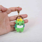 Llavero Personalizado Mini Animal Crochet - Oveja Vaca Muñeco Amigurumi Premium