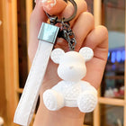 Llavero con Foto Personalizado - Bamboo Bear Diseño Premium para Hombre y Mujer
