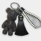 Bag Charm Exclusivo: Llavero Gloomy Bear con Pedrería DIY para Bolsos