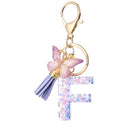 Llaveros Originales para Coche - Letras A-Z Personalizadas, Elegante Llavero Metálico para Mujer, Re