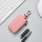 Llaveros originales para coche de cuero - Funda con cremallera para hombre y mujer, regalo premium